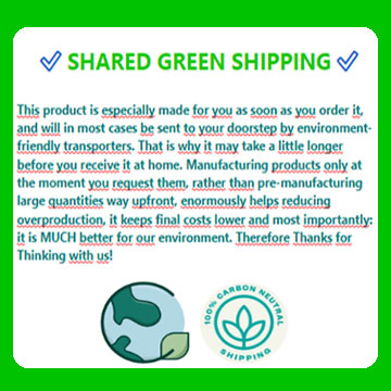 shared green shipping notice