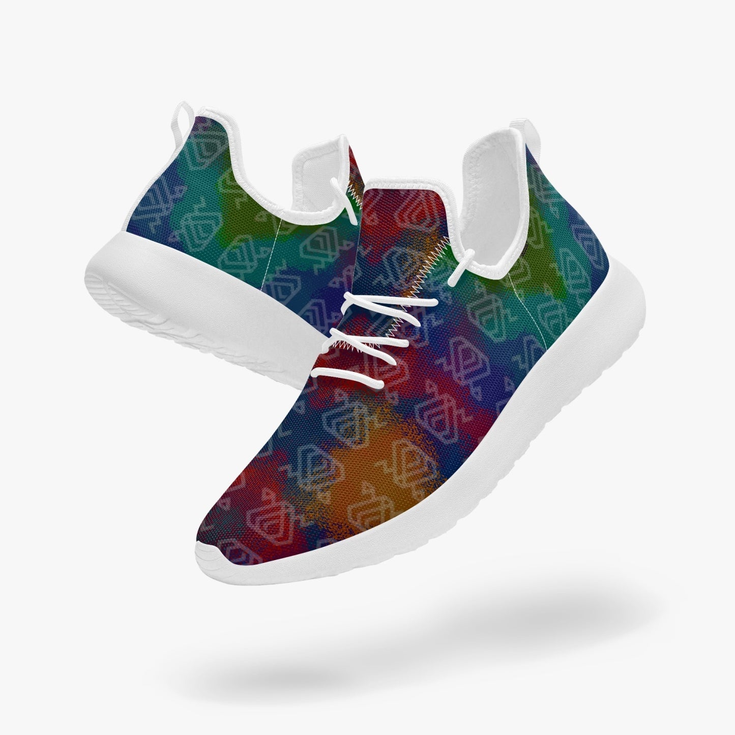 MG20W032 MAWA Rainbow Magic Mesh dames sportsneakers