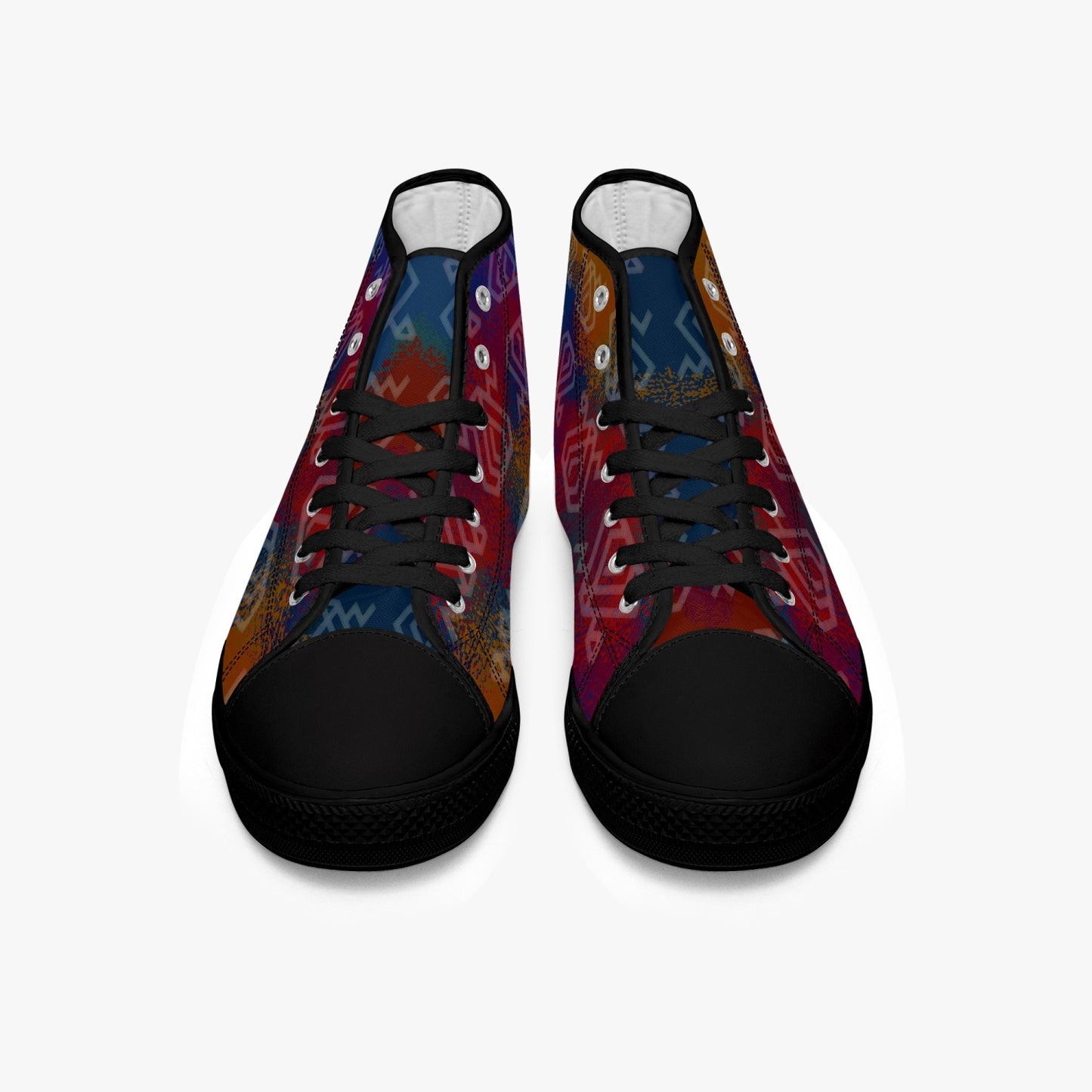 MG20U003 MAWA Rainbow Collection Hitop Zapatos de lona -unisexo